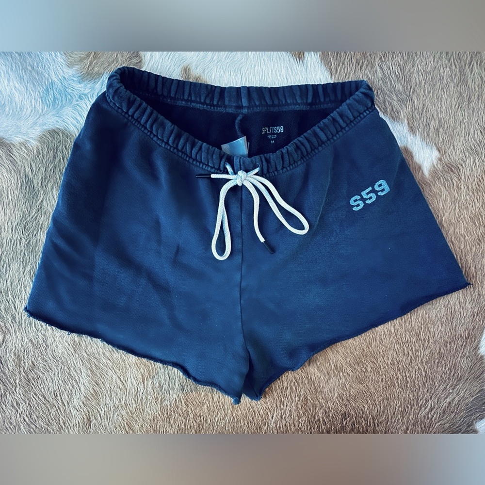 Splits59 drawstring 100% cotton shorts